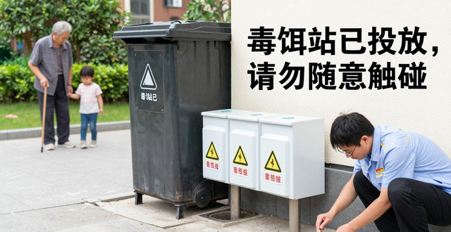 小区灭老鼠最有效方法 先清理后投药才彻底