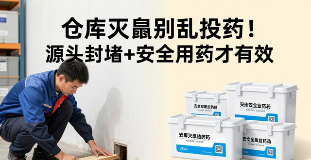 仓库灭鼠别乱投药！源头封堵+安全用药才有效
